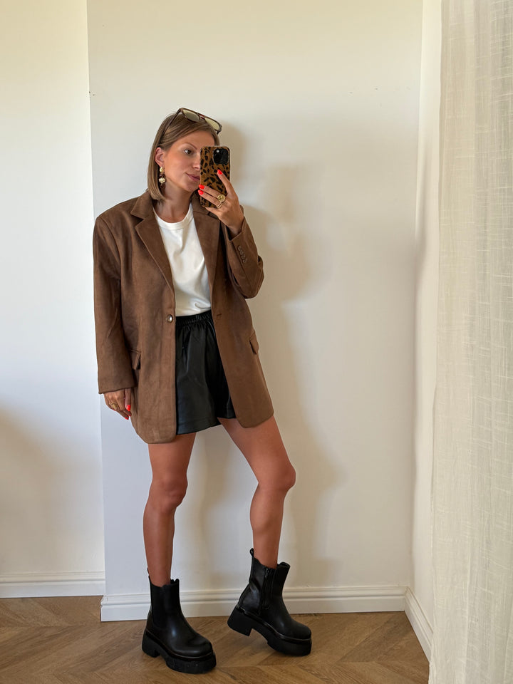 BLAZER |  SUEDE CHOCO