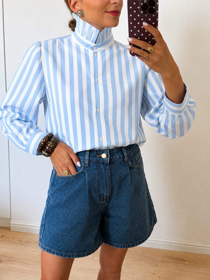 CHEMISE | RAYÉE CIEL