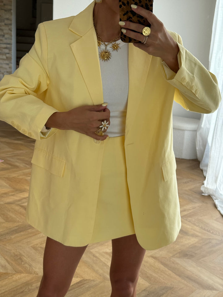 BLAZER | LIN JAUNE