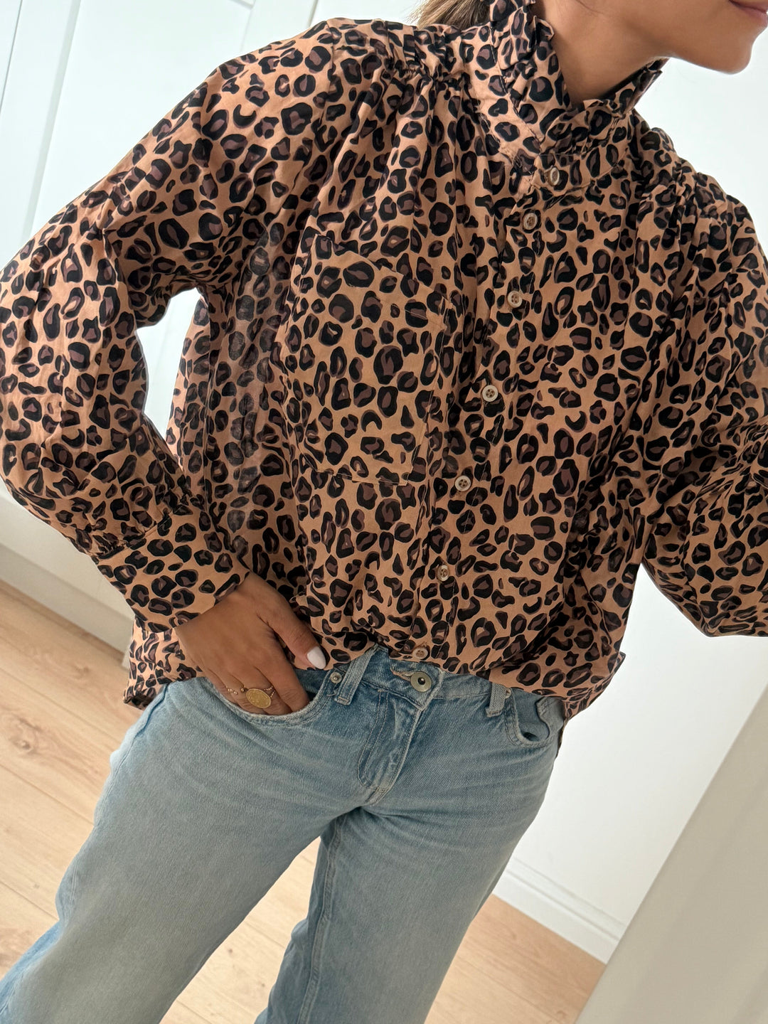 CHEMISE | LISEA LÉOPARD ❤️