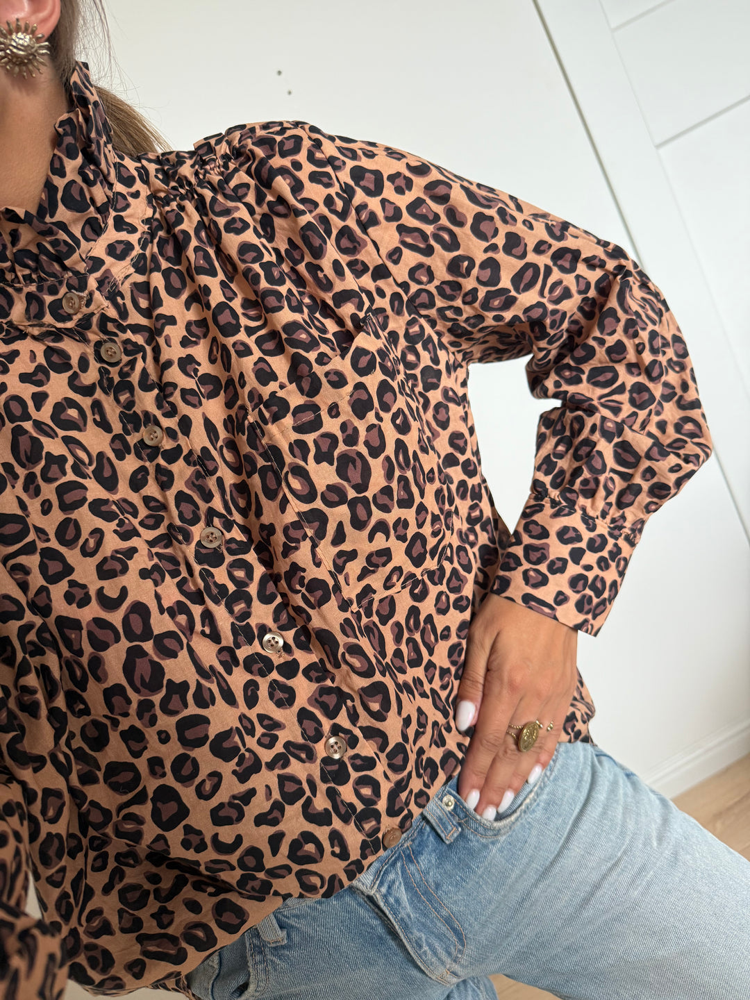 CHEMISE | LISEA LÉOPARD ❤️