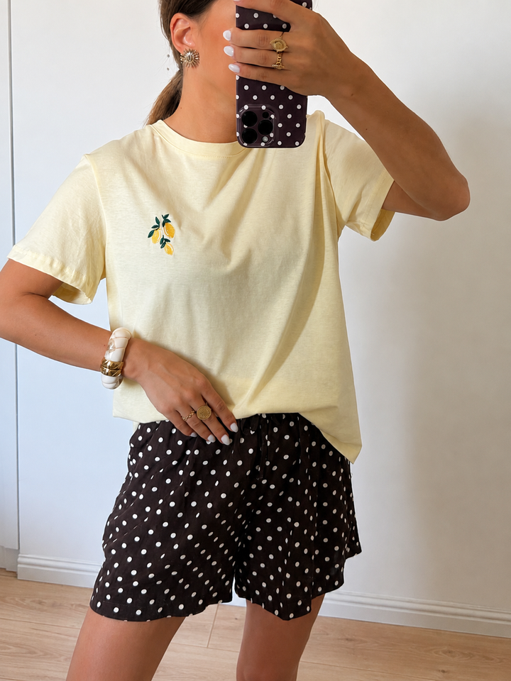 T-SHIRT | LEMON JAUNE