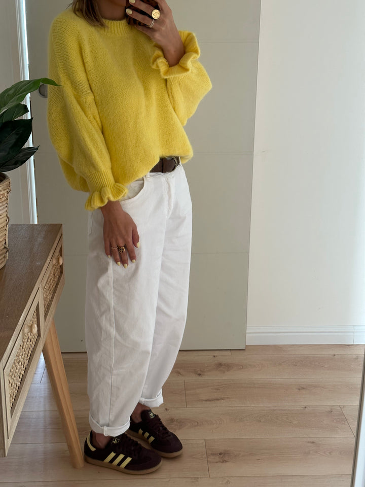 JEAN | BARREL BLANC