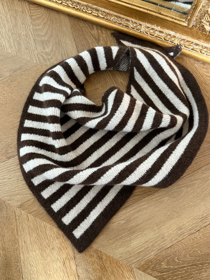 FOULARD | TRIANGLE CHOCO