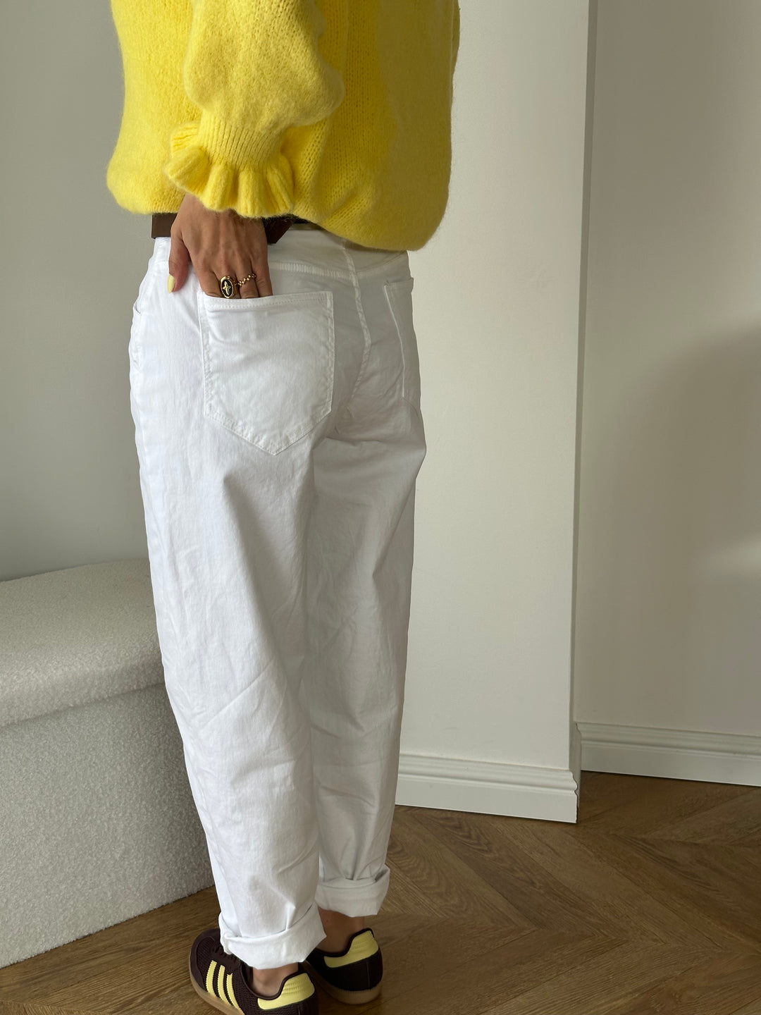 JEAN | BARREL BLANC