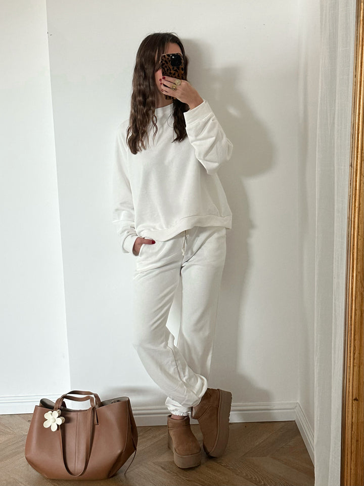 ENSEMBLE JOGGING | CREAMY