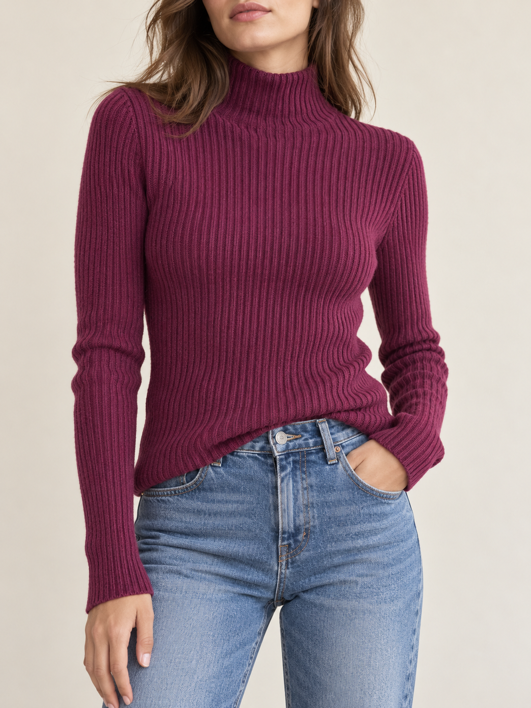 PETIT PULL BORDEAUX