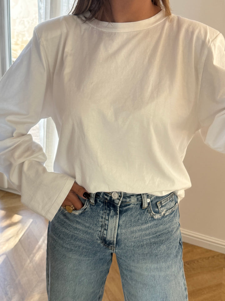T-SHIRT | BASIC BLANC