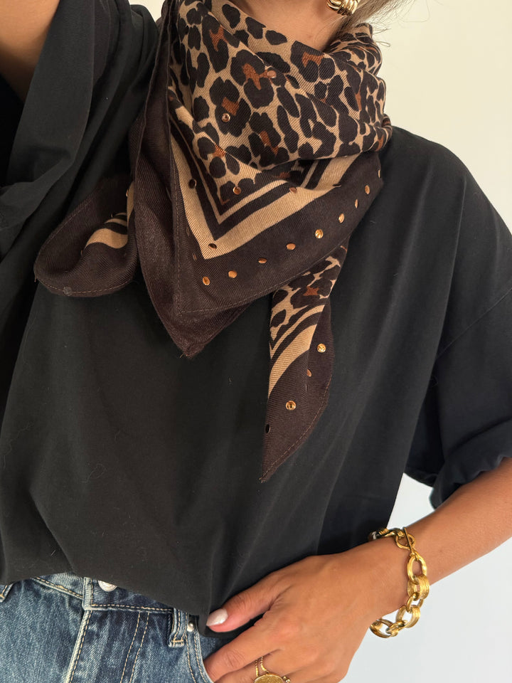 FOULARD | LÉOPARD