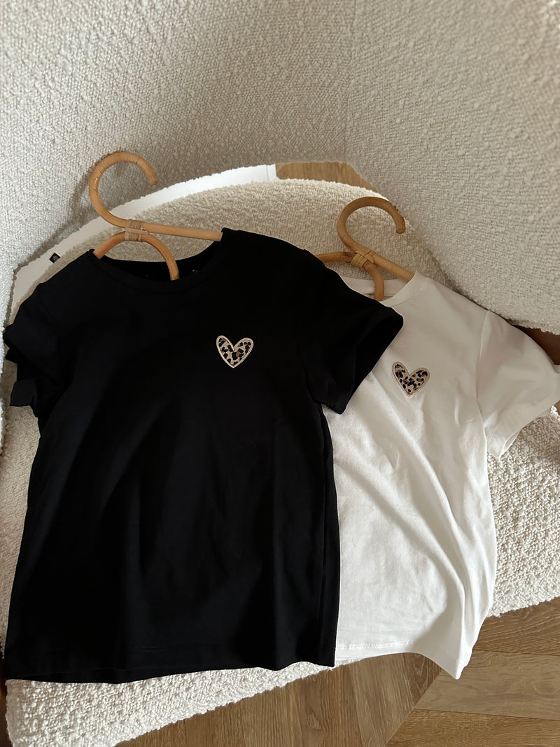 TSHIRT | COEUR LEO KIDS NOIR