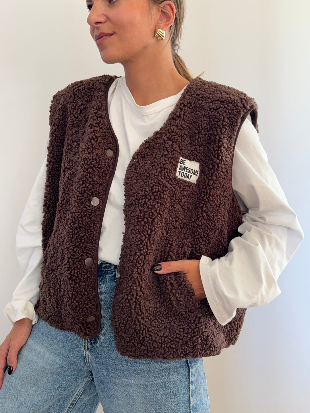 GILET | STELLA CHOCO
