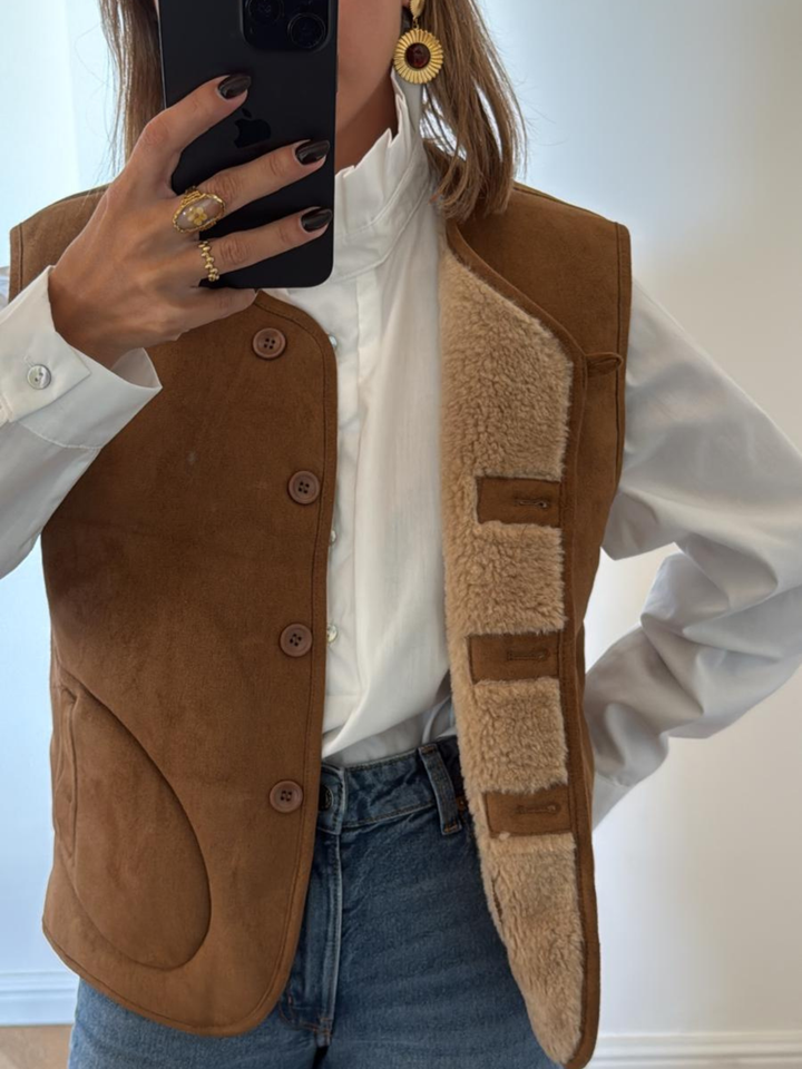 GILET | SASHA CAMEL