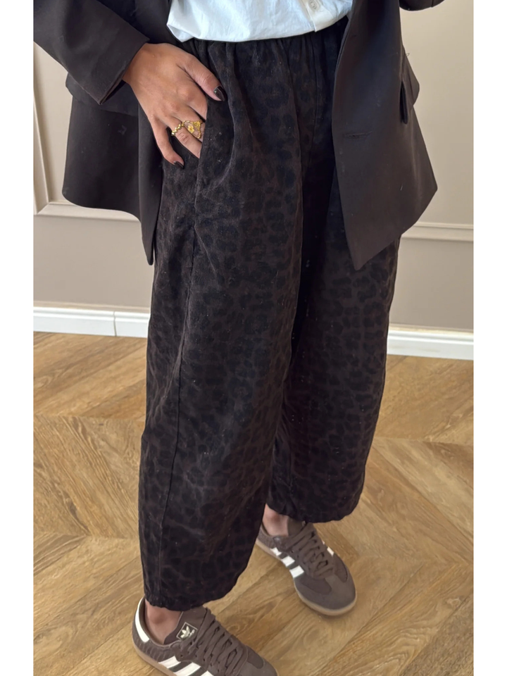 PANTALON | EMMA LEO CHOCO (Précommande)
