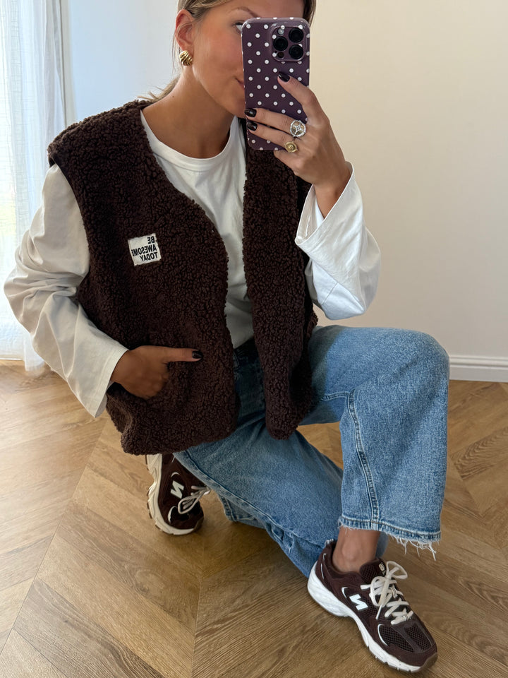 GILET | STELLA CHOCO