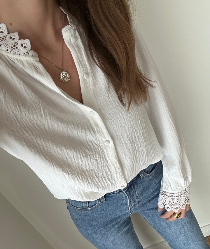 CHEMISE | TIFFANIA BLANC