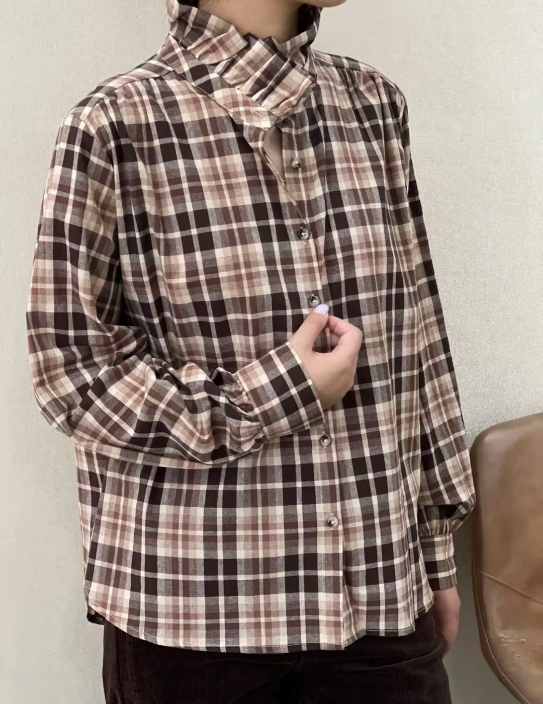 CHEMISE | CARREAUX CHOCOLAT