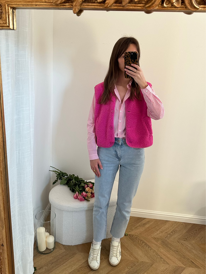 GILET | LUDI FUSCHIA