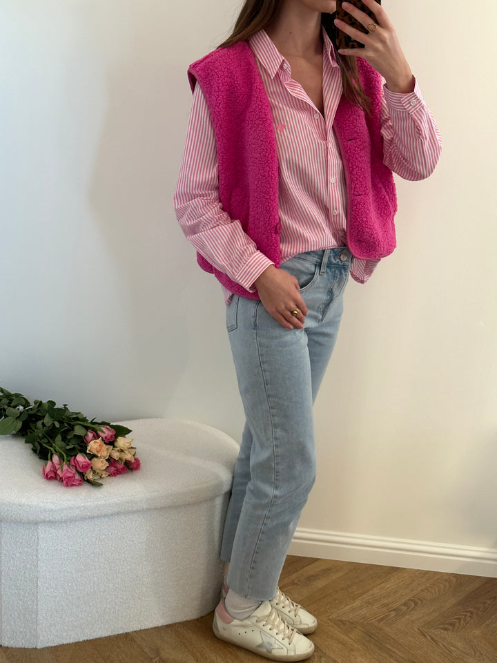 GILET | LUDI FUSCHIA