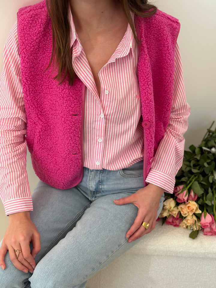 GILET | LUDI FUSCHIA