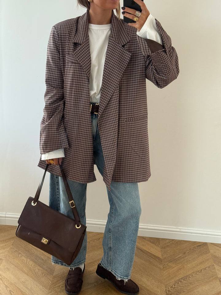 BLAZER | CARREAUX CHOCO (précommande)