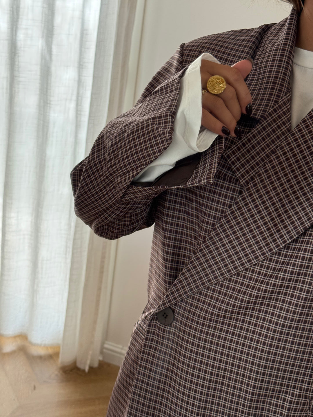 BLAZER | CARREAUX CHOCO (précommande)