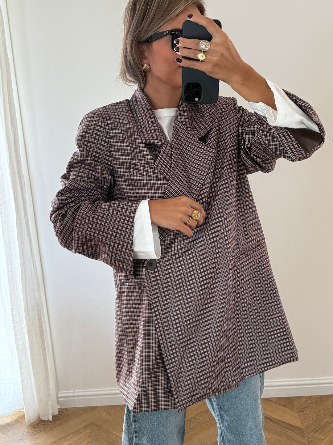 BLAZER | CARREAUX CHOCO (précommande)