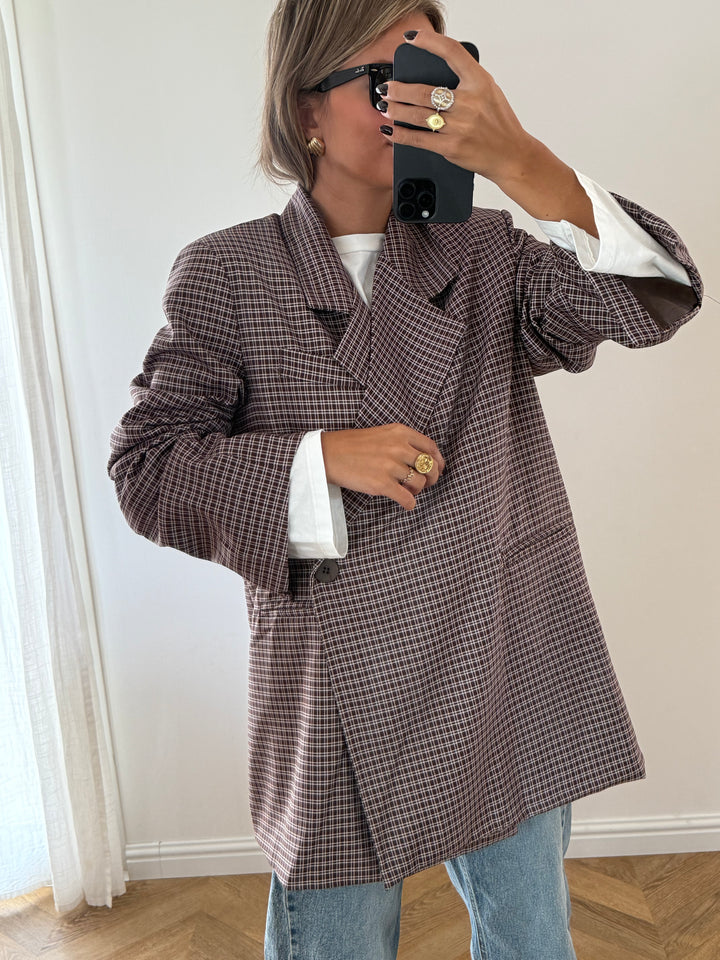 BLAZER | CARREAUX CHOCO (précommande)