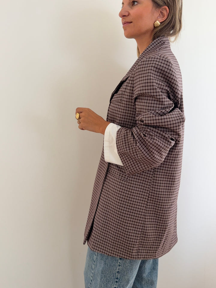 BLAZER | CARREAUX CHOCO (précommande)