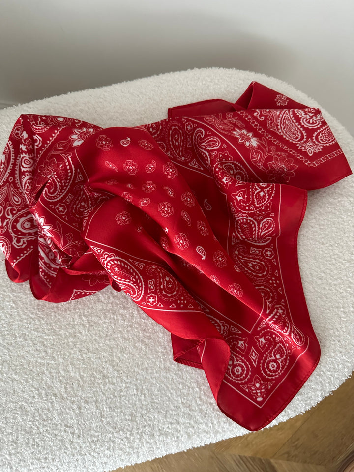 FOULARD | BANDANA ROUGE