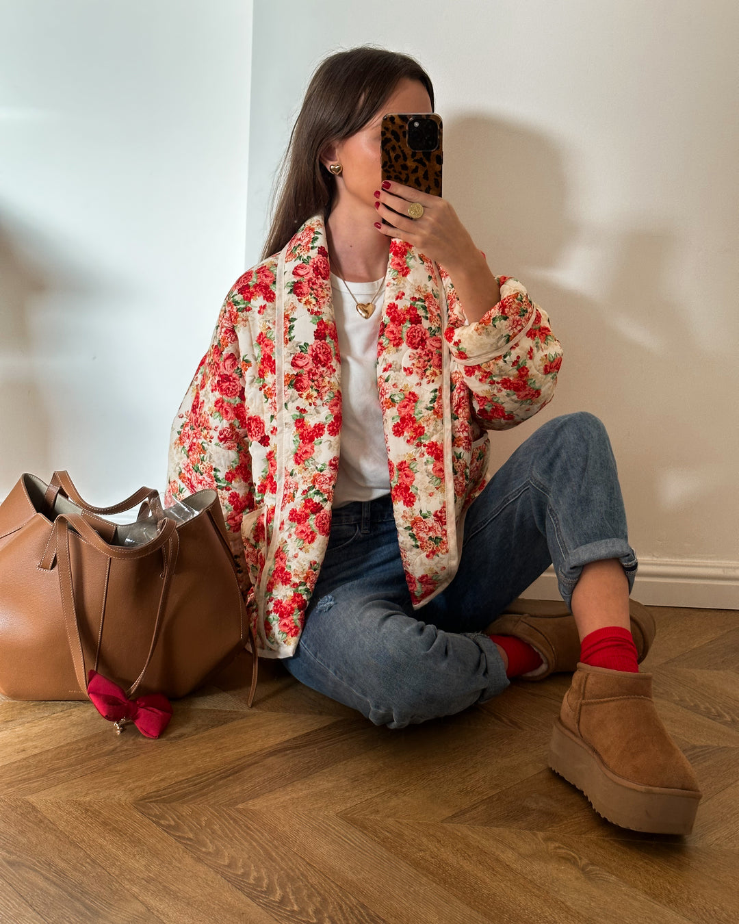 VESTE | BLOOMING ROUGE