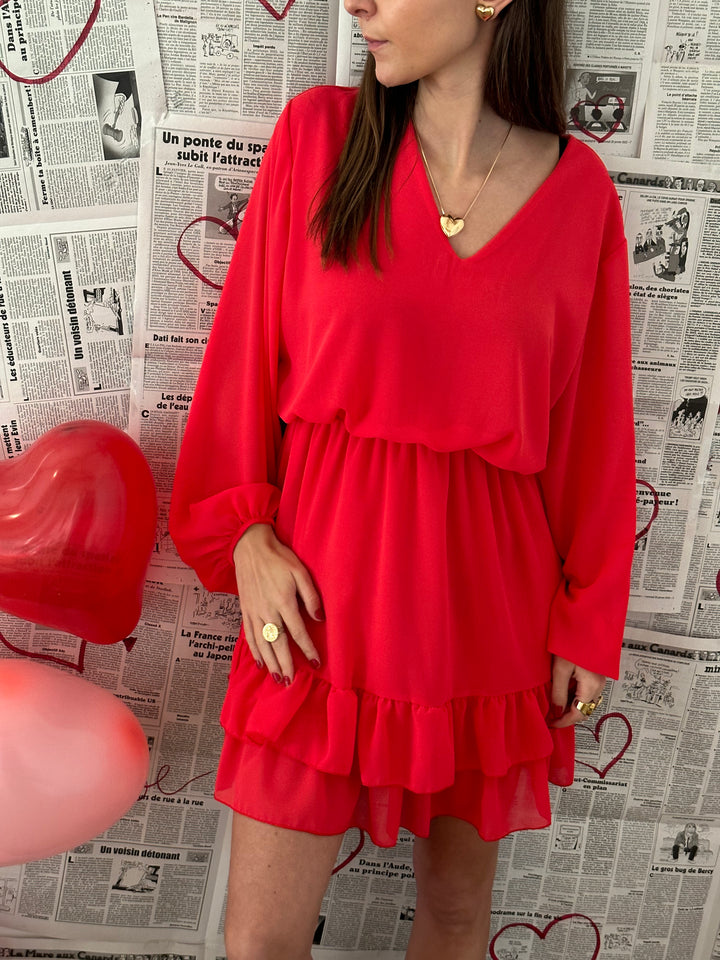 ROBE | SELENA RED