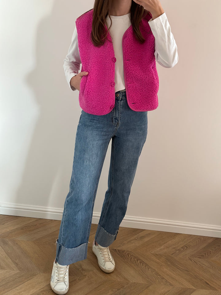 GILET | LUDI FUSCHIA