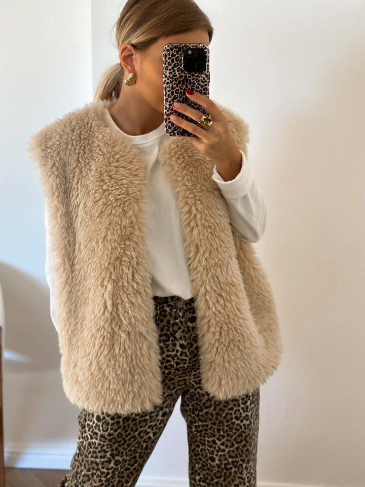GILET | DAISY ÉCRU (Revient bientôt)