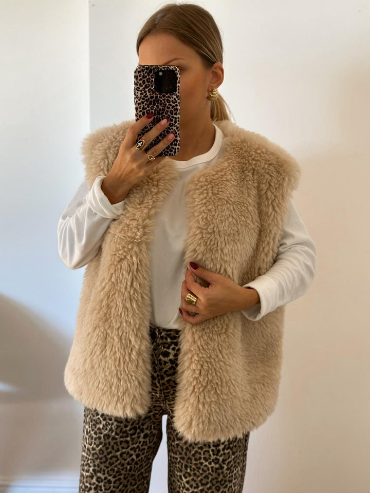 GILET | DAISY ÉCRU (Revient bientôt)