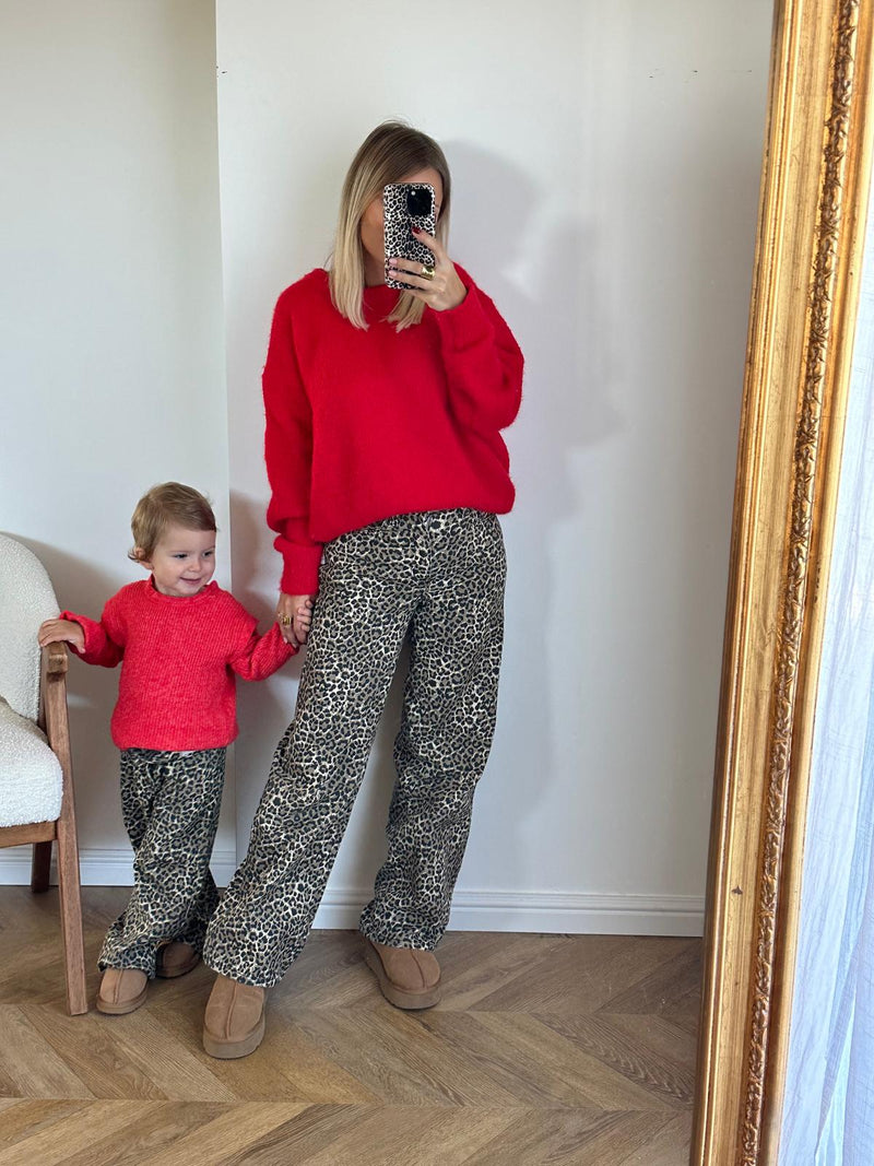 JEAN | LEOPARD MUM