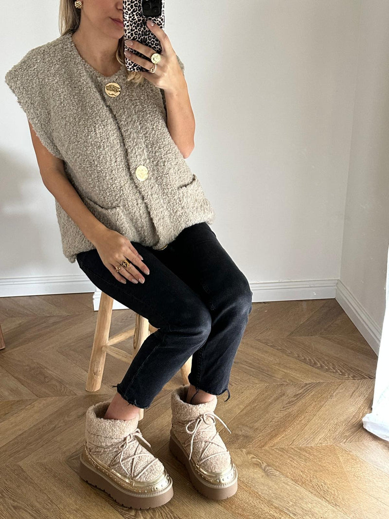 GILET | NINON BEIGE