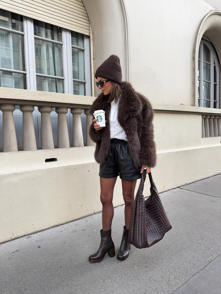 MANTEAU | ALESSIA CHOCO