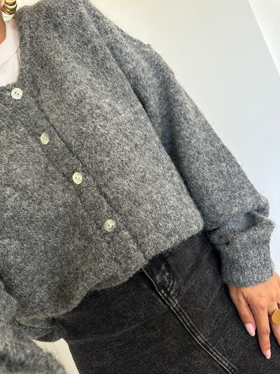 GILET | SWAN GRIS