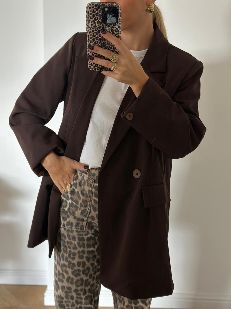 BLAZER | MARRON