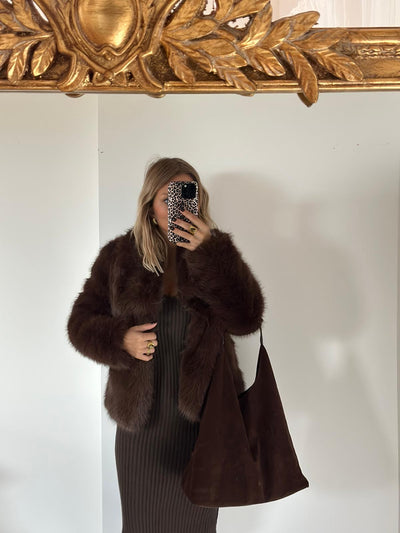 MANTEAU | ALESSIA CHOCO