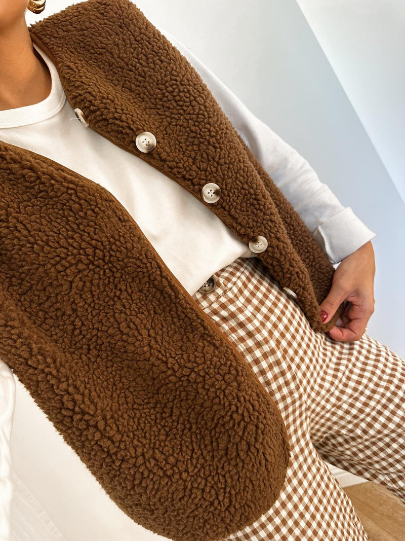 GILET | LUCE CHOCO