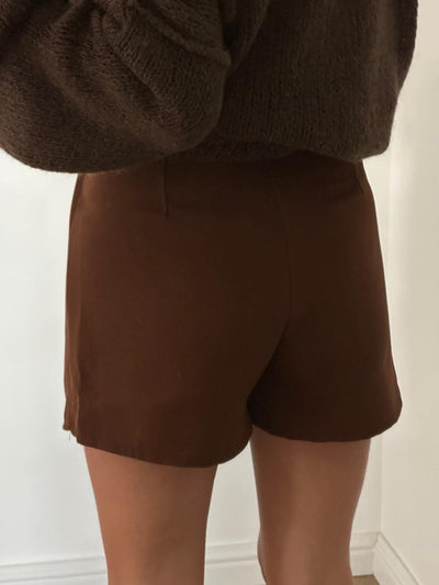 JUPE SHORT | SANA CHOCO