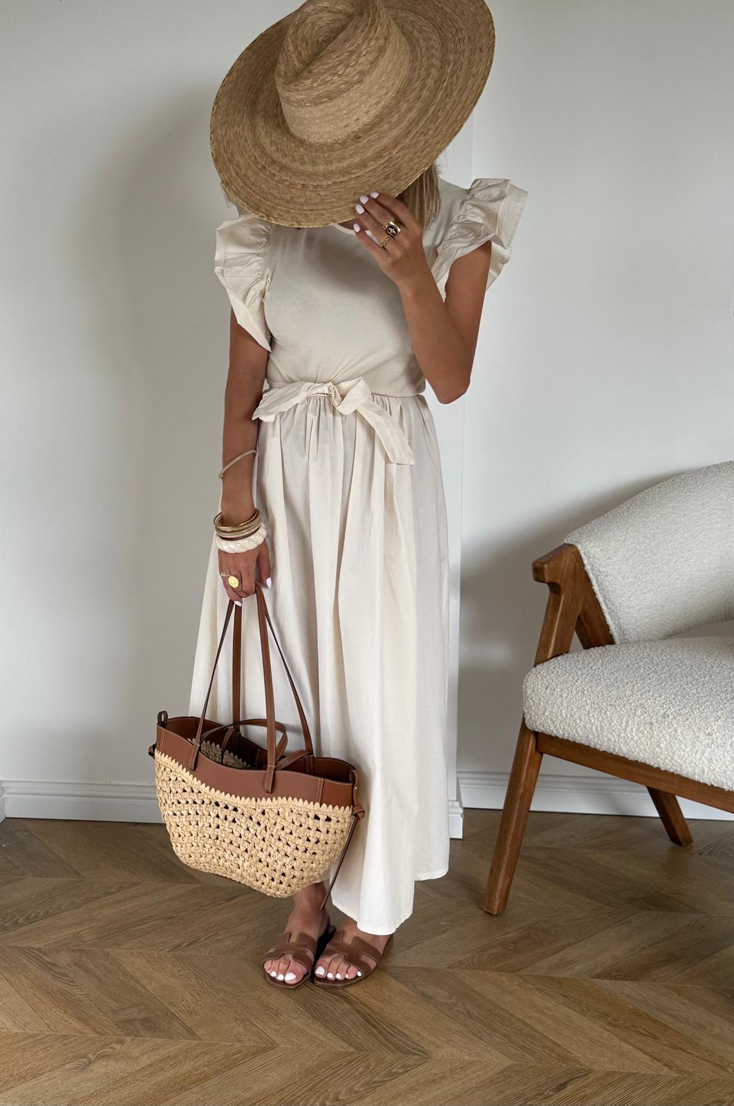 ROBE | ENYA ECRU