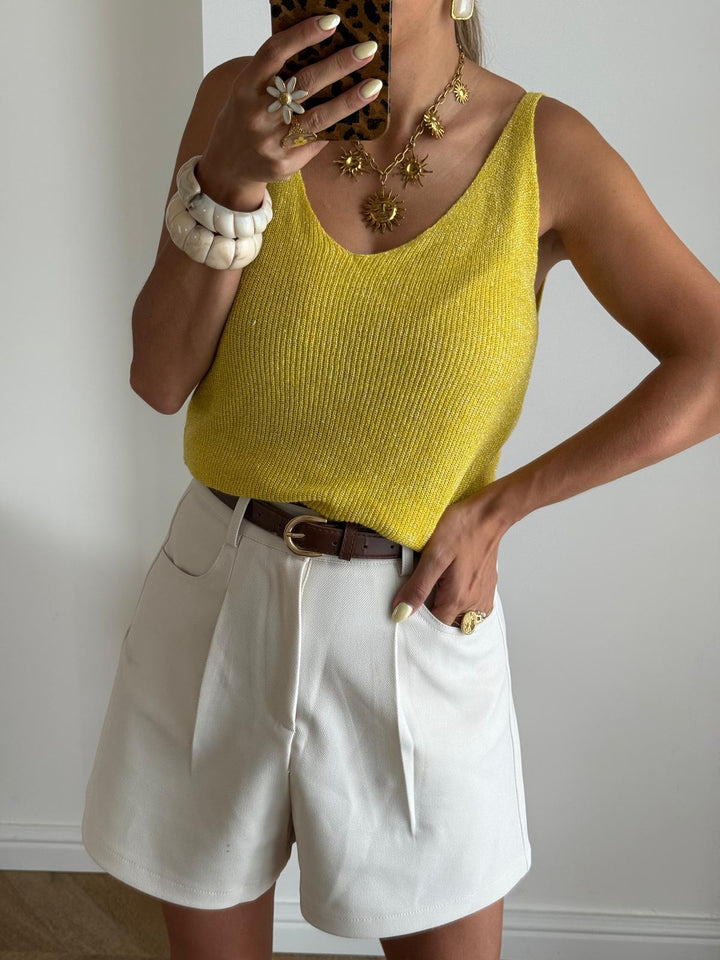 SHORT | CAROLE BLANC
