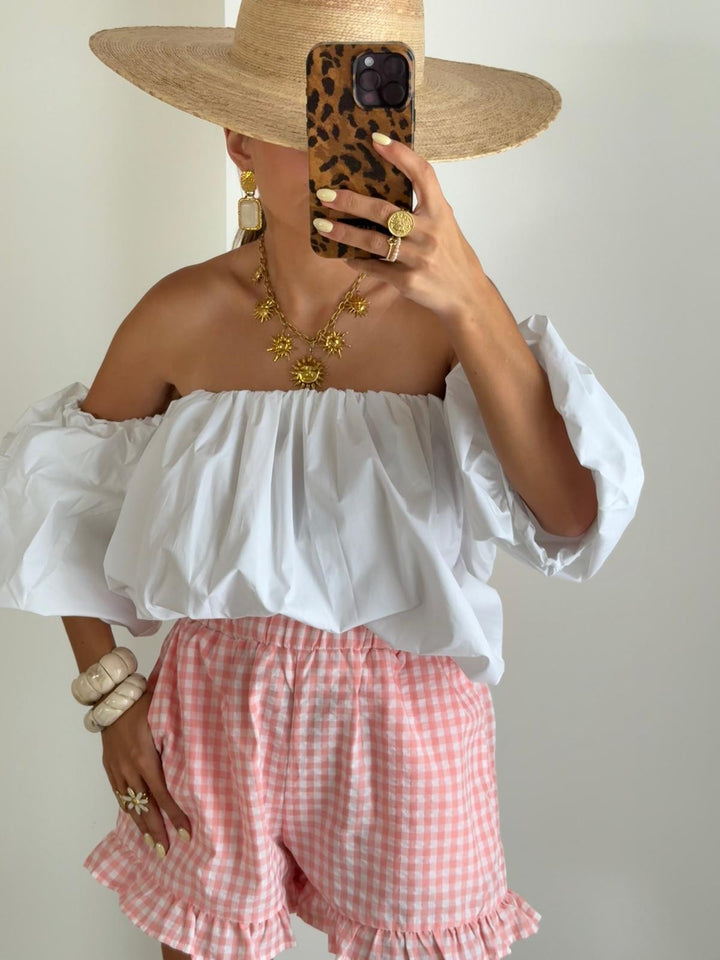 HAUT | BARDOT BLANC