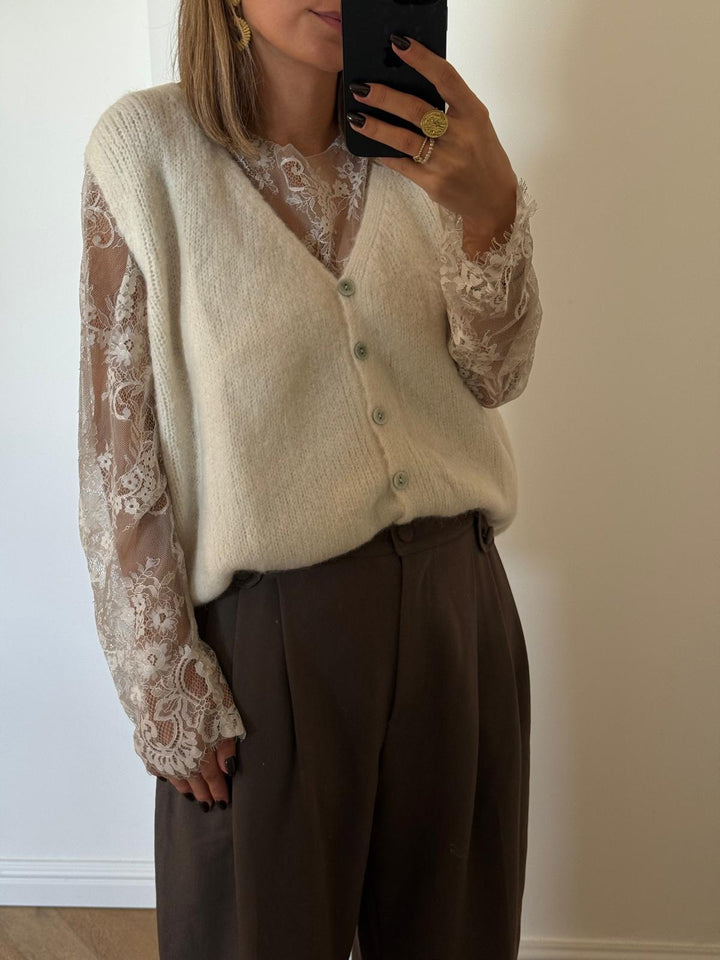 GILET | MARIE ECRU