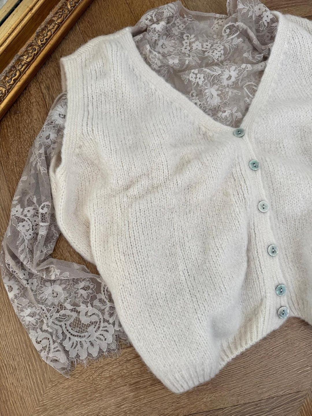 GILET | MARIE ECRU