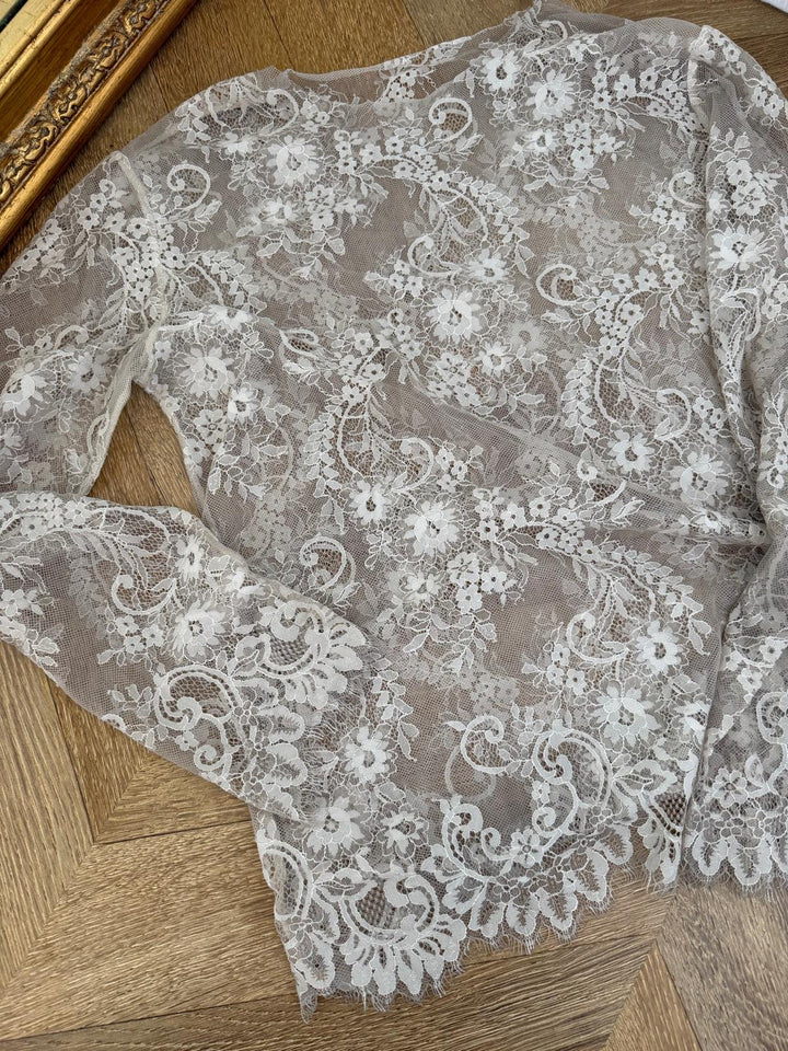 HAUT | DENTELLE ÉCRU