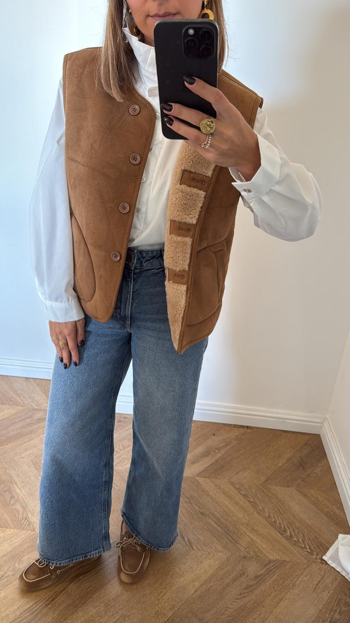 GILET | SASHA CAMEL