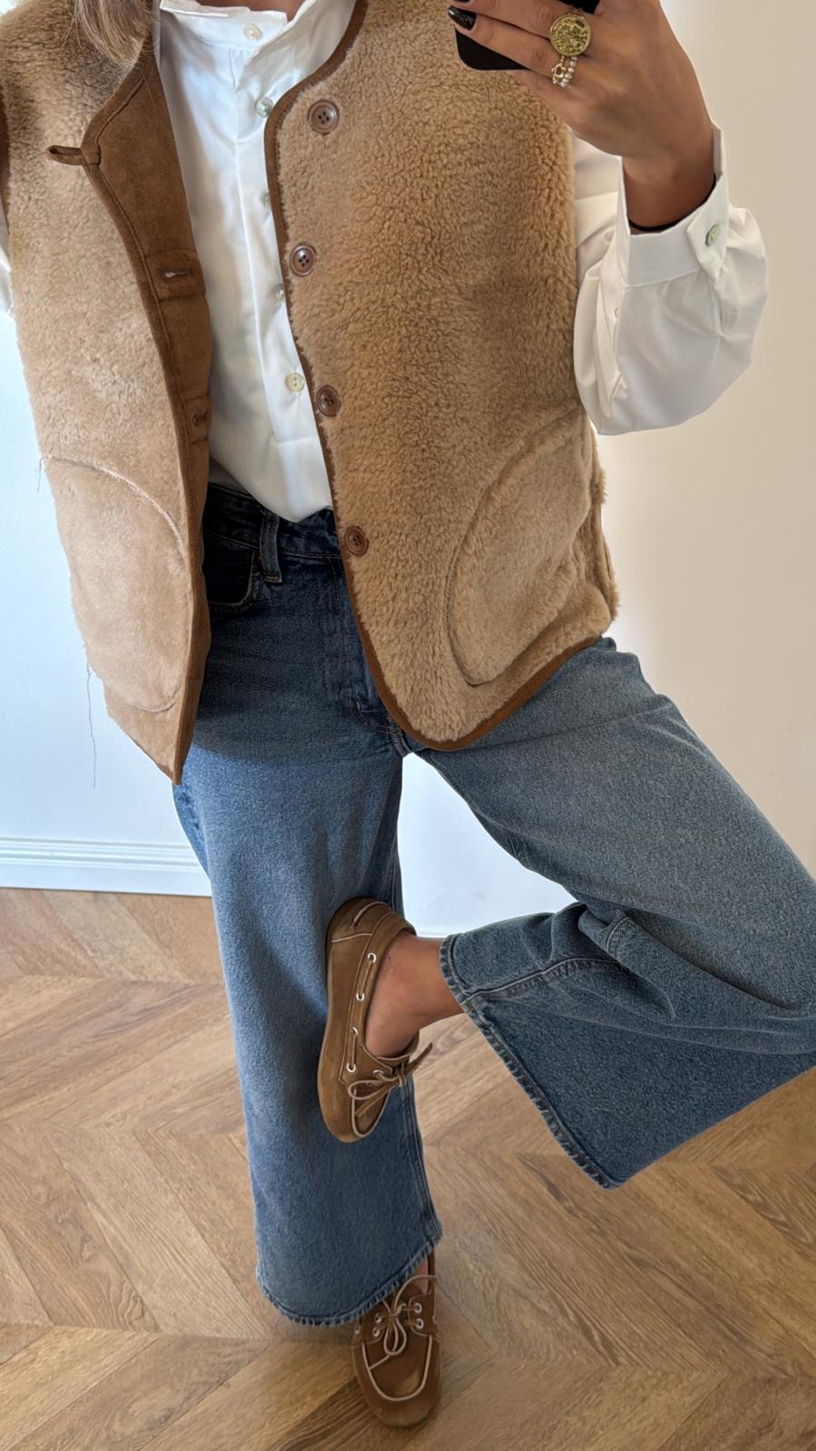 GILET | SASHA CAMEL